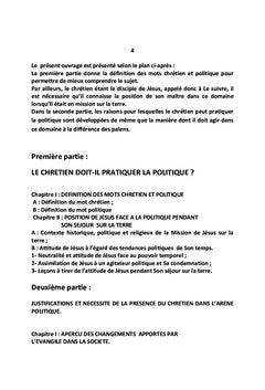 La place du chrétien dans la vie politique