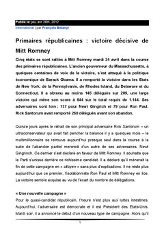 Une rétrospective de l'année 2012 - volume 2