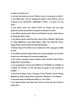 Chronique des colères citoyennes au sénégal