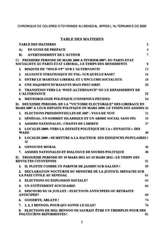 Chronique des colères citoyennes au sénégal