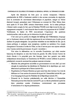 Chronique des colères citoyennes au sénégal