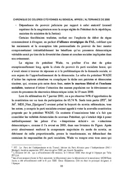 Chronique des colères citoyennes au sénégal