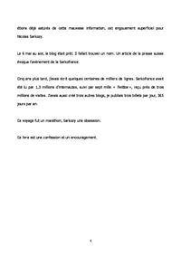 Mes nuits avec Sarkozy