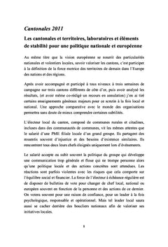 Deux ans d'animation, de réflexion et de violence politique