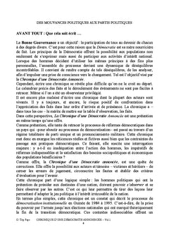 Guinée-chronique d'une démocratie annoncée - vol1