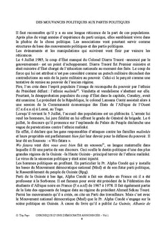 Guinée-chronique d'une démocratie annoncée - vol1