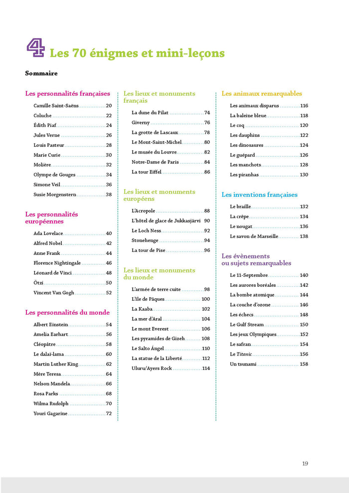 Une énigme par jour - Grej of the day - Cycle 3
