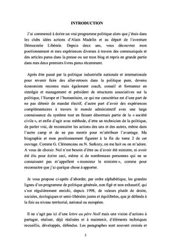 Un programme politique social, écologique et semi-libéral - tome 1