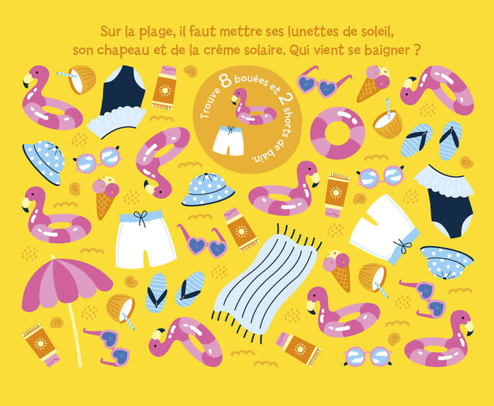 Mes jolies peintures magiques - A la plage