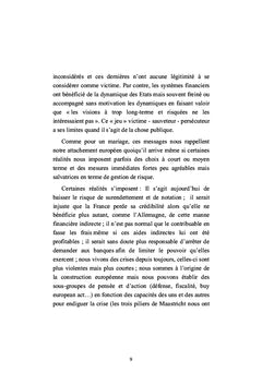 Politiques européennes-tome 1