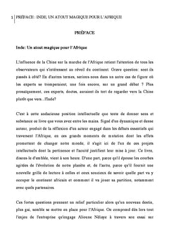 L'afrique dans la politique étrangère indienne