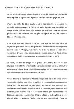 L'afrique dans la politique étrangère indienne