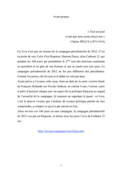 100 jours en rase campagne