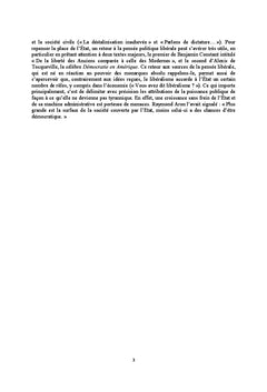 Réflexions sur l'état