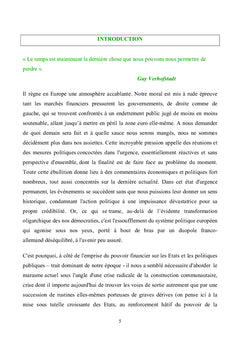 L'Europe à l'aube de sa dernière chance