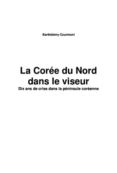 La corée du nord  dans le viseur