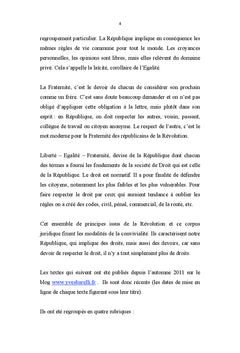 La république: des droits...et des devoirs