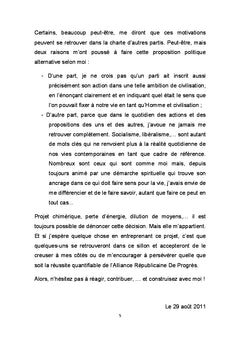 Le cri du coeur de notre civilisation