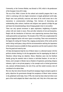 Global politics in modern society