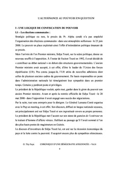 Guinée-chronique d'une démocratie annnoncée, vol.4