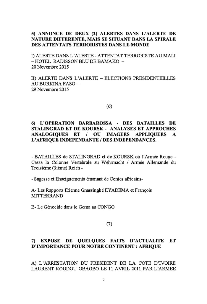 Dictatures Et Monarchies Républicaines D'Afrique