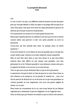 La prospérité allemande Vol 1