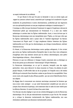 LE RENOUVEAU CHARISMATIQUE AUJOURD'HUI