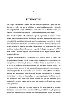 LA DIASPORA AFRICAINE ET LA PRISE EN CHARGE DES ORPHELINS DU SIDA