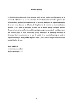 Gouvernance des Sociétés Anonymes