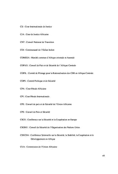 La Régionalisation du règlement des conflits armés en Afrique