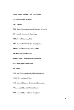 La Régionalisation du règlement des conflits armés en Afrique