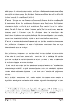 La loi Algérienne et la Loi type CNUDCI sur l'arbitrage commercial international