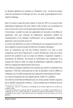 La loi Algérienne et la Loi type CNUDCI sur l'arbitrage commercial international