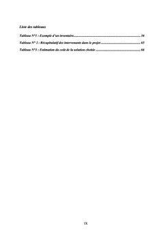 Etude et mise en place d'une solution d'inventaire