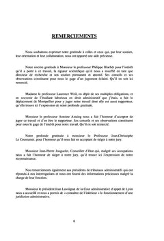 Le Président du Tribunal Administratif