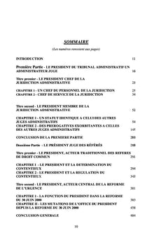 Le Président du Tribunal Administratif
