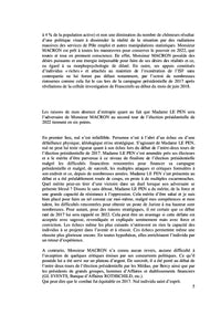 Second tour de la presidentielle 2022