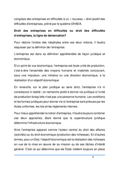 Essai sur le droit des entreprises en difficultés