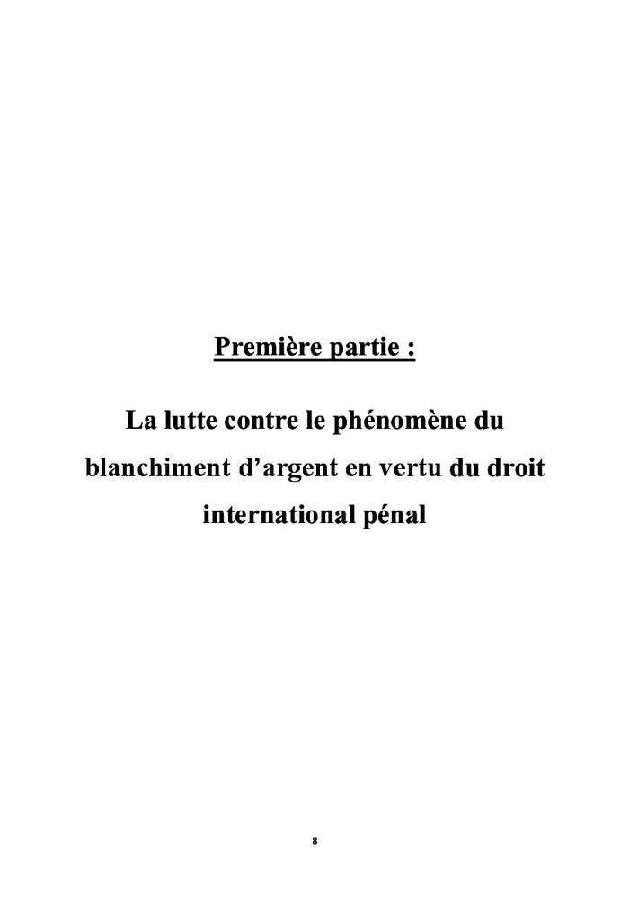 Blanchiment d'argent