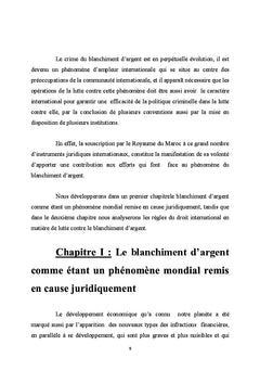 Blanchiment d'argent