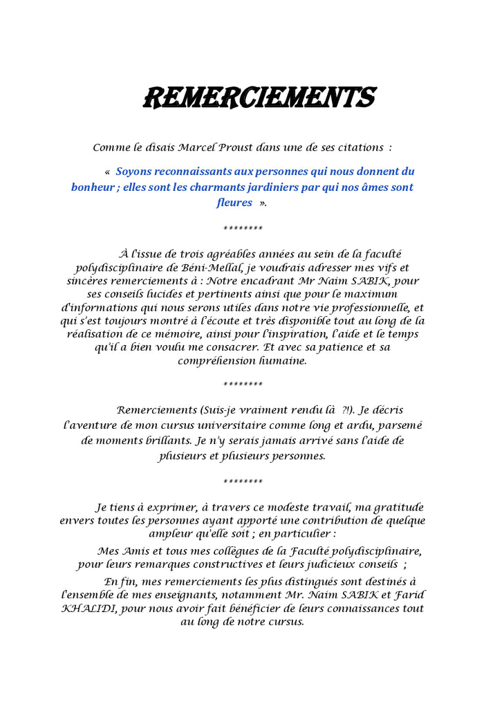 Réflexions sur la présomption d'innocence en droit procédural pénal marocain