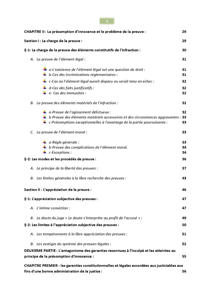 Réflexions sur la présomption d'innocence en droit procédural pénal marocain