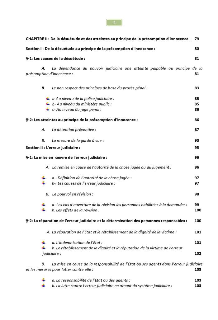 Réflexions sur la présomption d'innocence en droit procédural pénal marocain