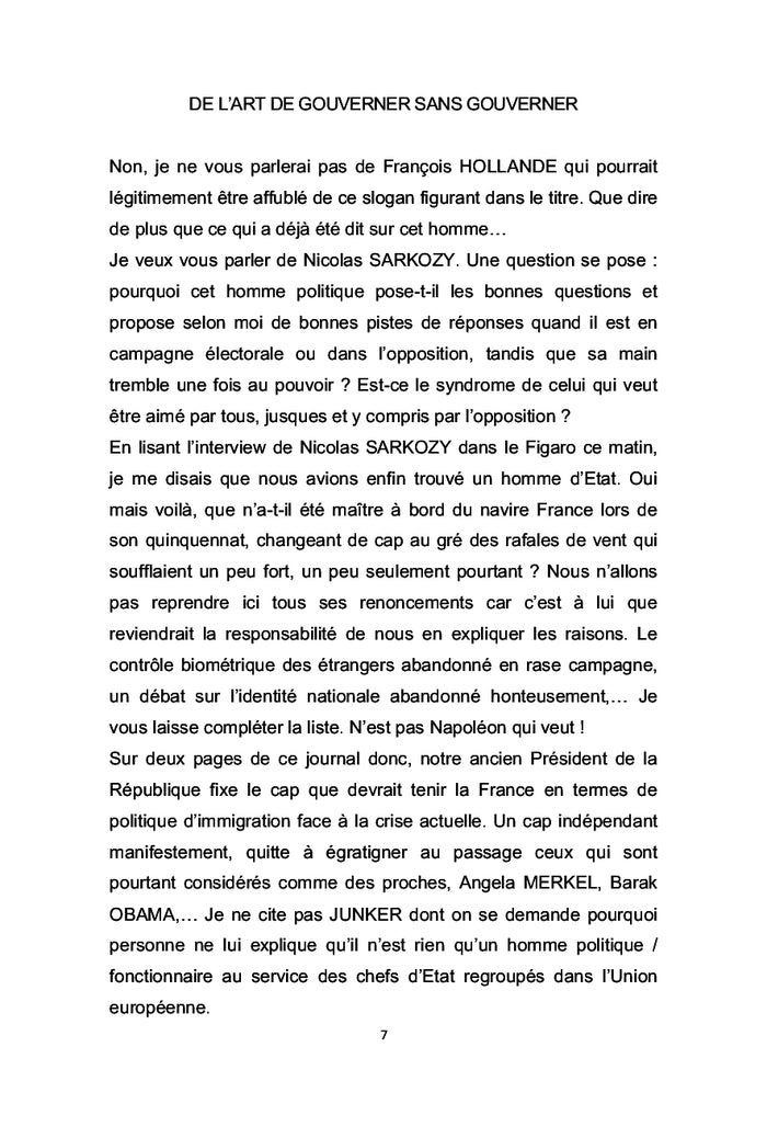 Le cri du coeur de notre civilisation Volume III