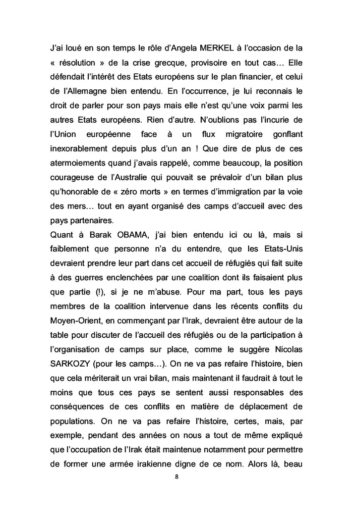 Le cri du coeur de notre civilisation Volume III