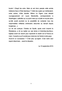 Le cri du coeur de notre civilisation Volume III