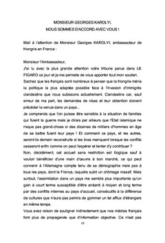 Le cri du coeur de notre civilisation Volume III