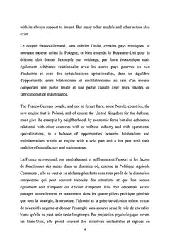 Propositions Défense, Sécurité et Rel. internationales de l'I.R.C.E.