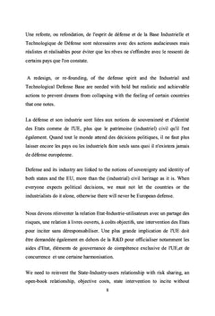 Propositions Défense, Sécurité et Rel. internationales de l'I.R.C.E.