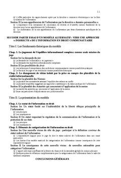 Le statut de l'information numérique en droit communautaire